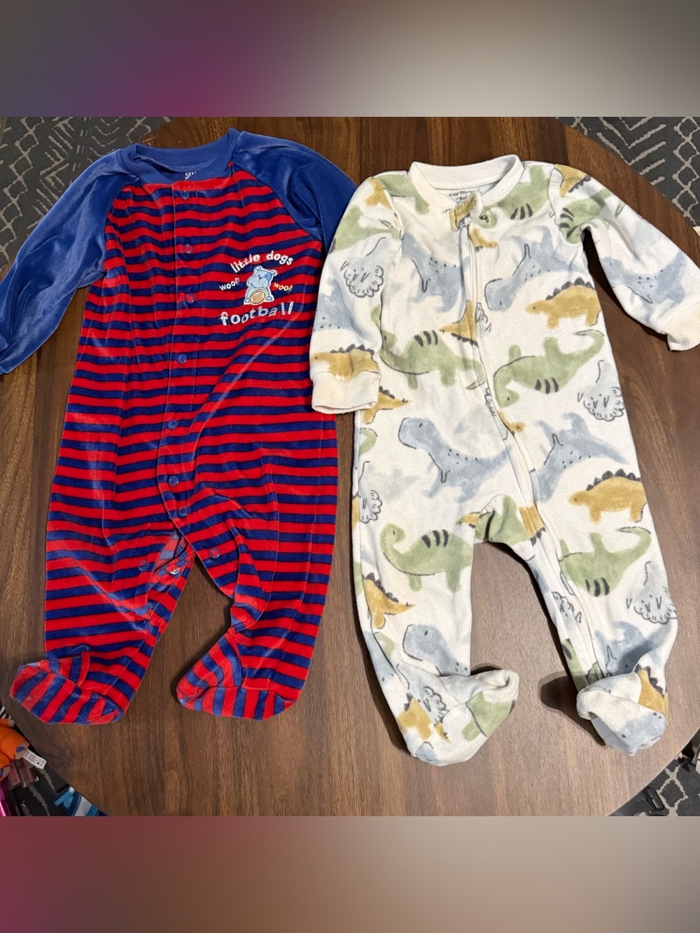 Baby boy sleeper set